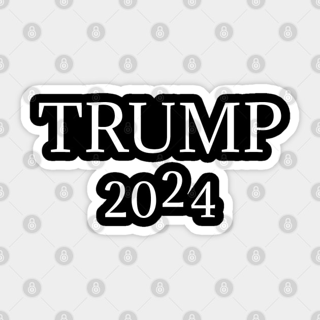 Brooklyn for Trump 2024 Sticker by in Image